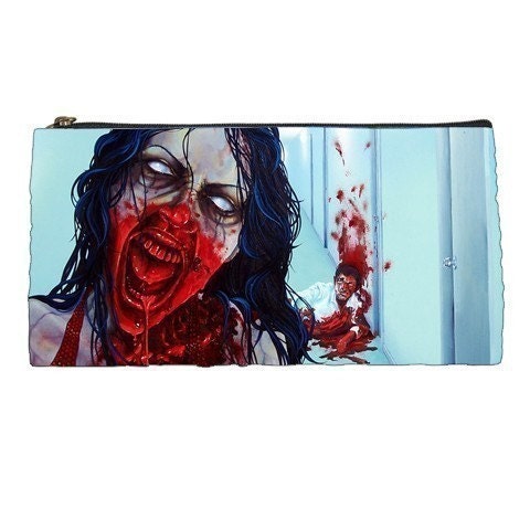 RW2 Back to School Zombie Art Pencil Case