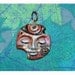 Steampunk face pendant cool and unique