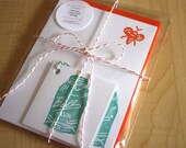 Mason Jar Gift Pack - Handmade Stationery, Recipe Cards and Tags