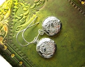 My Secret Tiny Locket Charm Earrings from Hoolala