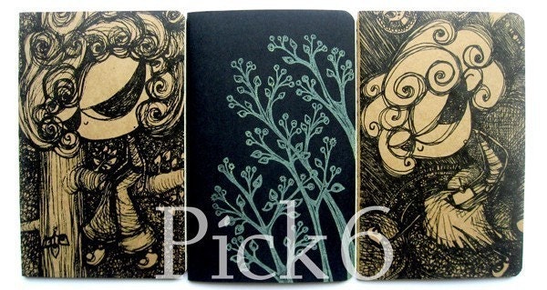 Pick 6 Moleskine . Pocket Size