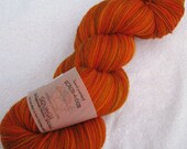 Superwash Sock Yarn in Squash