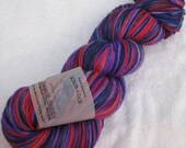 Superwash Sock Yarn in Summer Berry