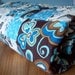 Blue Patchwork Lap Quilt