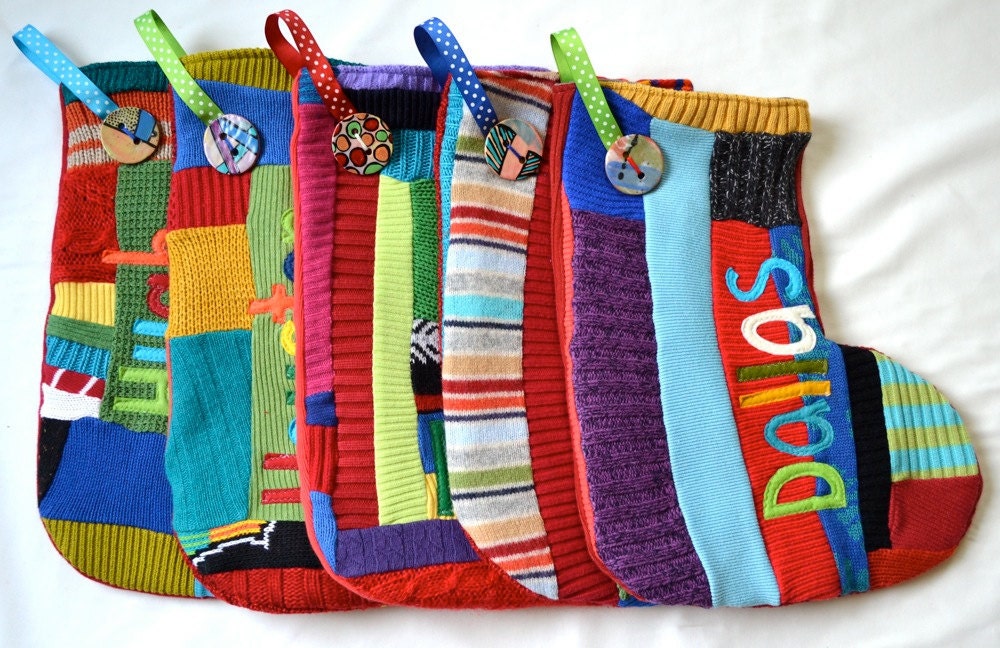 Christmas Stockings - Set of SIX