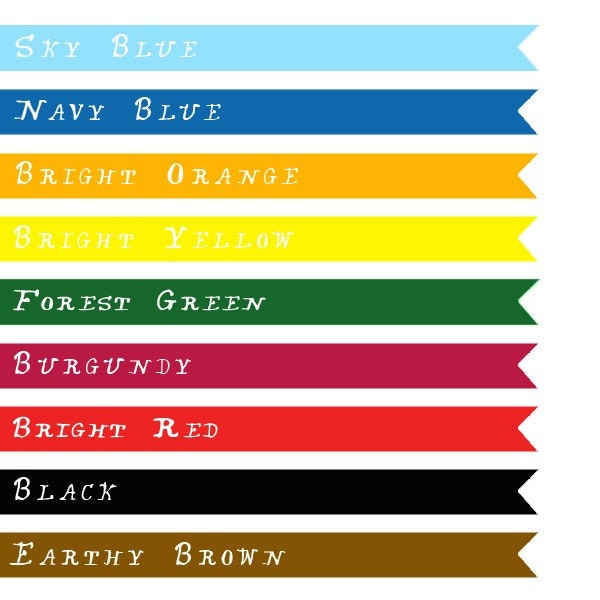Any colour Ribbon Necklace .. 9 colours to choose from .. 16 inches long