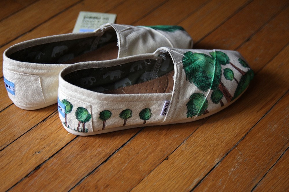 Custom TOMS Shoes - My Forest