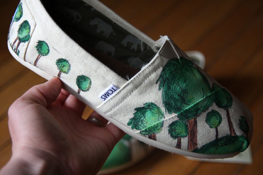 Custom TOMS Shoes - My Forest