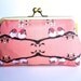 Large Yellow Birds on a Branch Frame Clutch with Green Interior and Optional Silk Lining 12 inch size