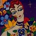Lillith - Original Acrylic Painting - 15x22 inches