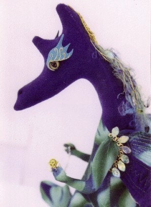 Quiet Dragon Sewing Pattern for Cloth Dolls by Tamdoll