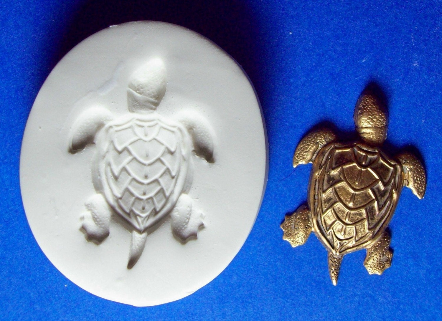 SEA TURTLE polymer clay mold