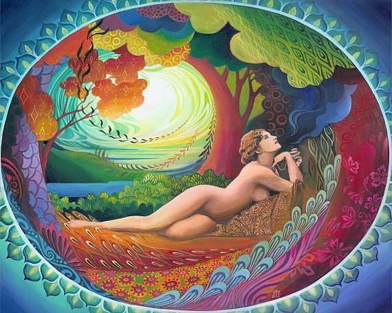 Nepenthe - Goddess of Bliss 16x20 Poster Print