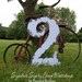 CUT OUT NUMBER 2, Baby's 2nd Birthday, Shabby Chic Photo Props, Birthday Party Decoration, Birthday Cards, Party Invitations