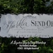 Vintage SPARKLER SEND OFF Sign, Wedding Sign, Personalized Sign, Custom Name Sign, 30x12, Shabby Chic Sign, Wedding Decor
