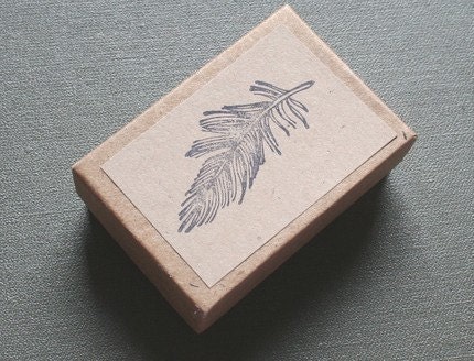 little love note - brass envelope charm on vintage chain
