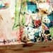 The Amazing Mr. Owl - Original Mixed Media Collage Painting By Danita (8x10 Inches On Wood)