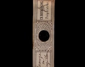 Small Antique Microscope Slide Pendant