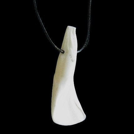 Water Buffalo Tooth Necklace