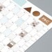 Stamp Sheet Wall Planner