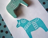 Tiny Ingemar Swedish Horse Rubber Stamp