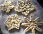 Knit Snowflakes Pattern PDF
