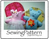 Baby Bears bed Meet the Honey Bears sewing pattern  instant downloading digital