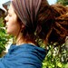 Multicoloured Purples Hippie Boho Traveler's Striped Cotton Stretch Headband / Dreadlock Band GIFT IDEAS