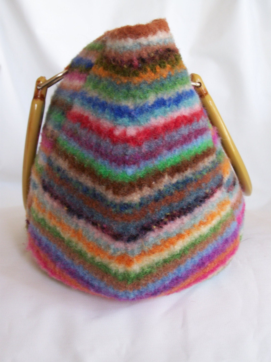 Knitting PATTERN  Felted Doctor  Bag Purse Satchel      (PDF - digital delivery Only)