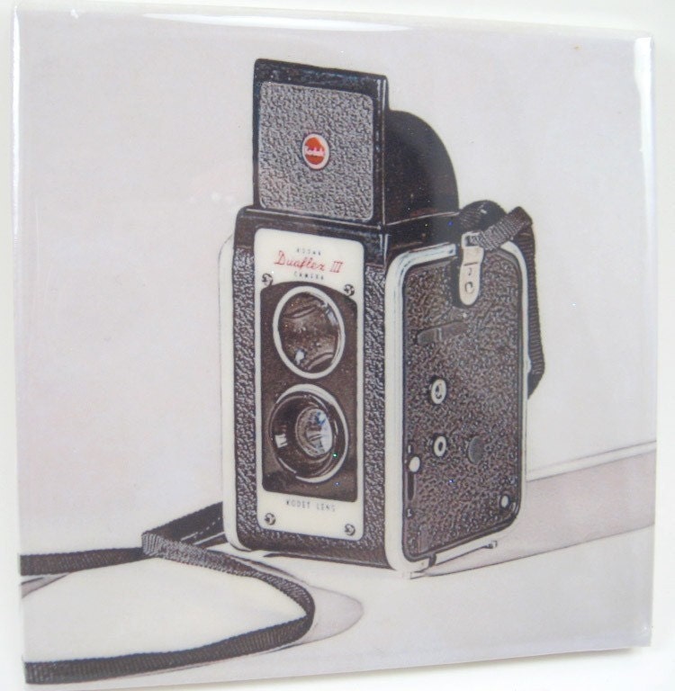 Duaflex Vintage Camera Coaster