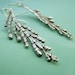 Cedar Branch Earrings - Sterling Silver