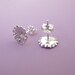 Sterling Silver Flower Post Earrings - Poppy