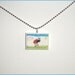 Children's Artwork Pendant Necklace - Your Childs Art on Clay - Polymer Clay Pendant