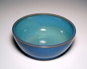 Serving Bowl - Blue and Teal Pottery