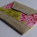 In Touch Clutch (tm) in Lime Dahlia