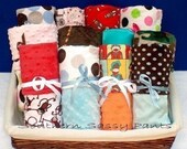 Personalized Baby Blanket , Minky Blanket - Lovie Size  Design Your Own