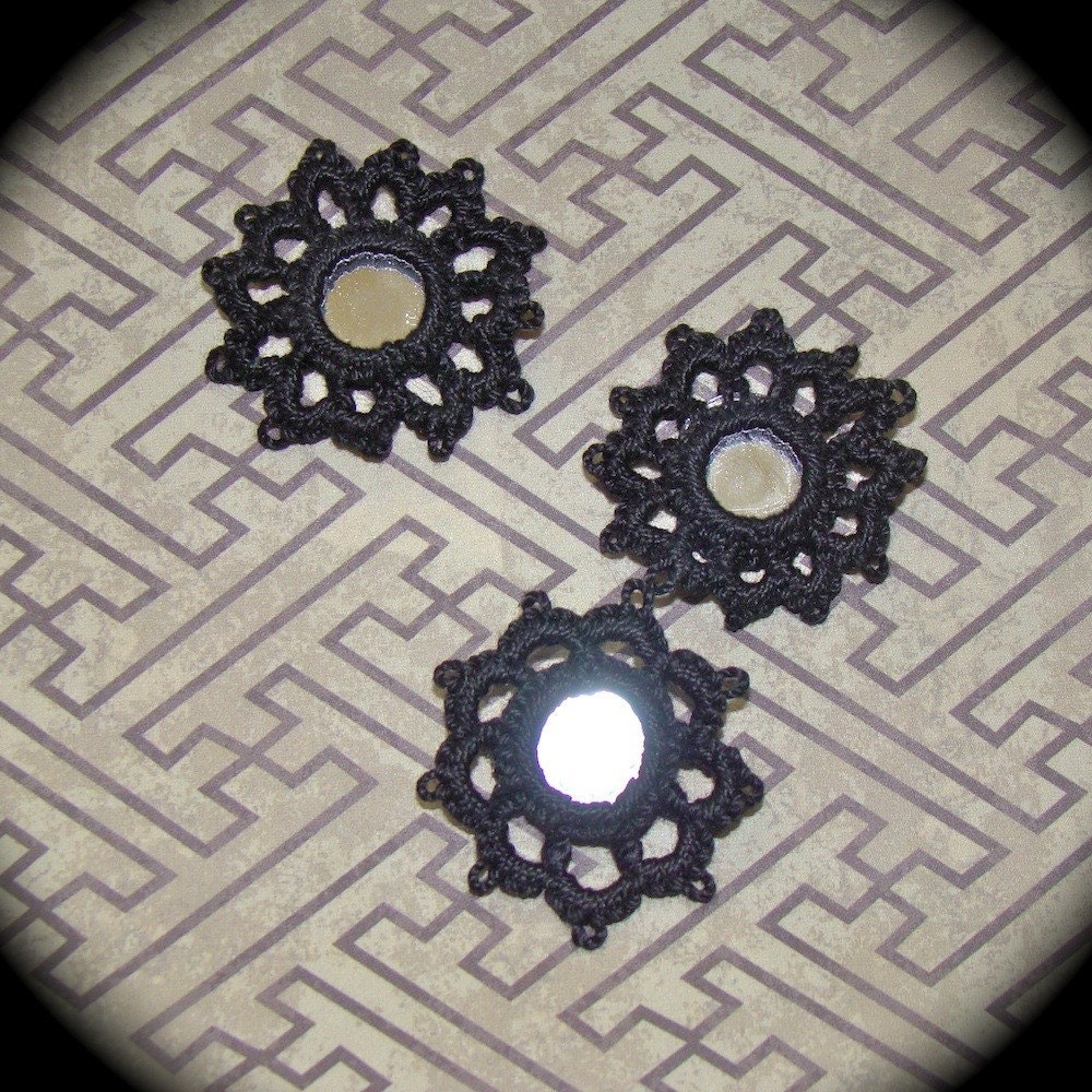 Sale - Tatted Shisha Mirrors - Set of 3 - was 15.00