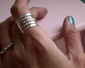 word band stackers set of five rings