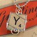 Scrabble Letter Y Pendant Necklace