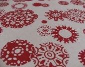 Papercuts, Raspberry on Natural