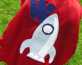 Childrens Capes Custom Spaceship superhero Kid Cape w/ intial Il_170x135