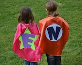 2 Superhero Capes Costume Kid Capes Custom cape Personalized seen on GMA Il_170x135