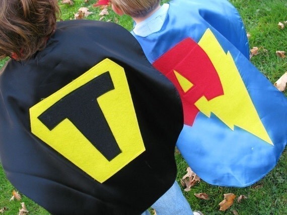 2 Superhero Capes kids cape Custom and Personalized Il_570xn