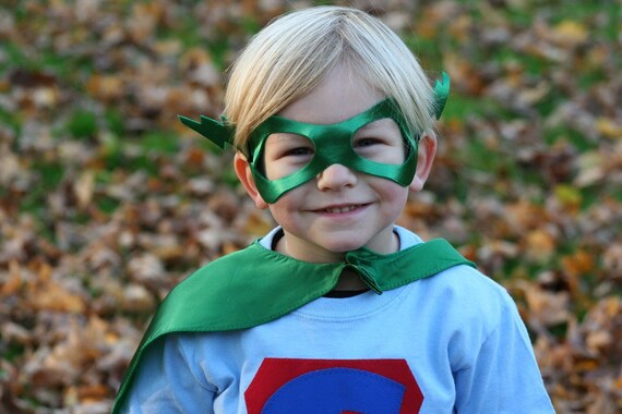 Superhero mask kid lightenbolt or Princess Seen in INC Magazine Il_570xn