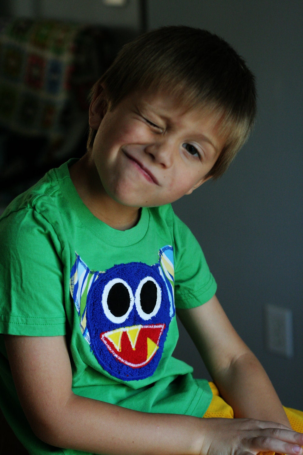 Griffin the Monster Tee sizes 2, 4, 6, 8, 10, 12
