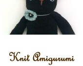 Sale - Amigurumi Pattern Knit Cat Digital Download