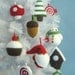 Sale - Amigurumi Patterns Knit Christmas Ornament Pattern Set Digital Download