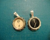 Jewelry Made With TYPEWRITER KEYS PENDANT Random Punctuation Vintage Unique Gift