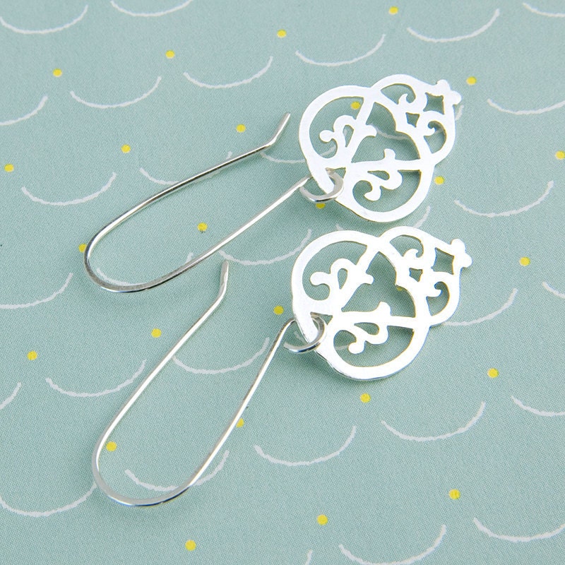 Medieval arabesque earrings