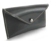 Charcoal grey card case